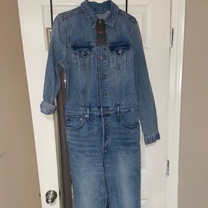 Levi’s kick flare jumpsuit